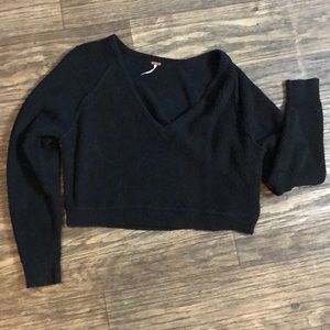 FREE PEOPLE crop sweater